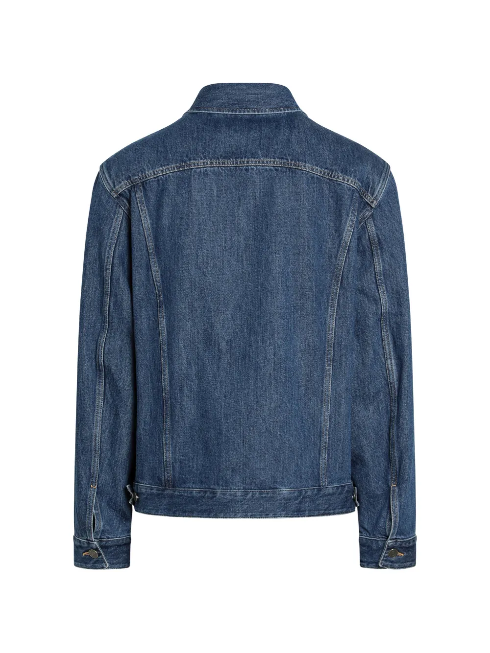 Valentino Garavani denim jacket with VGold Blauw
