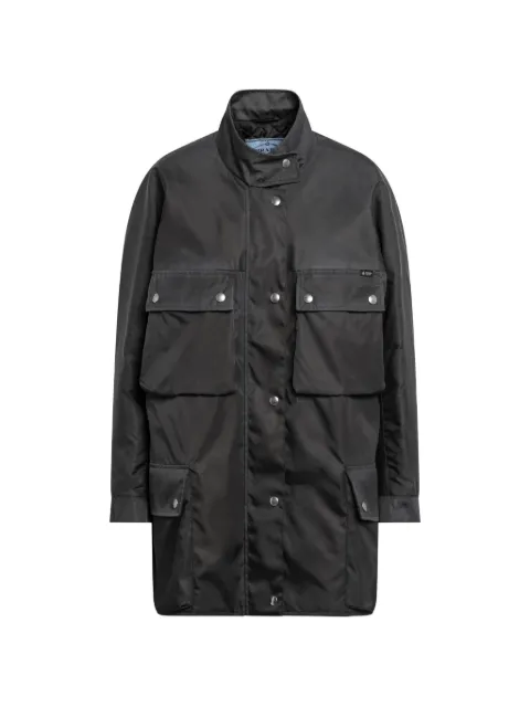 Prada washed Re-Nylon rain jacket