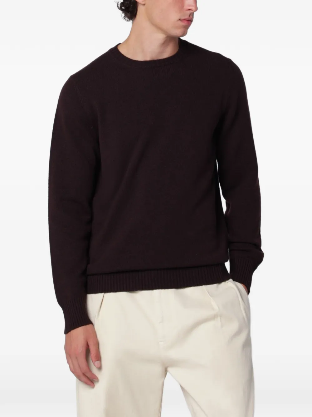 Drumohr crew-neck long-sleeve sweater · 52