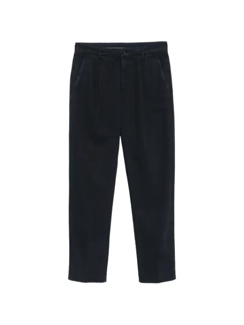 ASPESI pantalones de algodón con pinzas