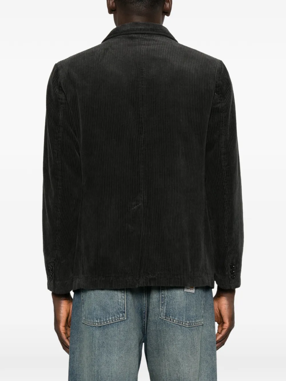 ASPESI Kuki corduroy blazer Grijs