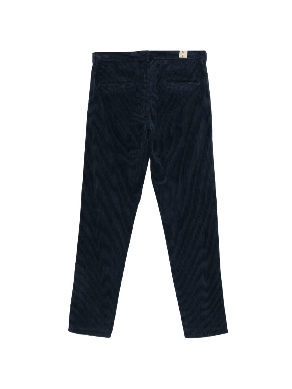 ASPESI Funzionale ribfluwelen broek Blauw