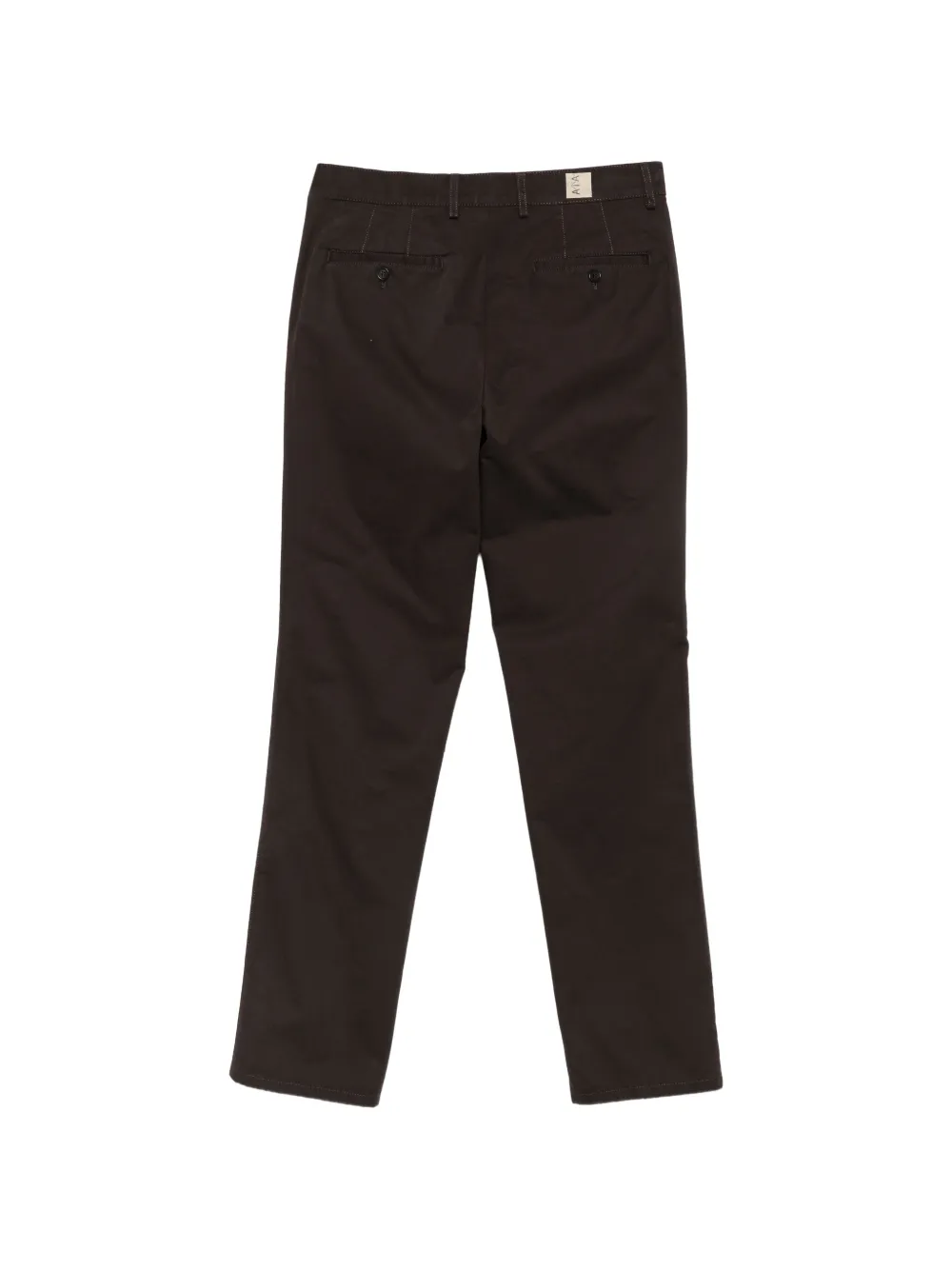 ASPESI Norman katoenen broek Bruin