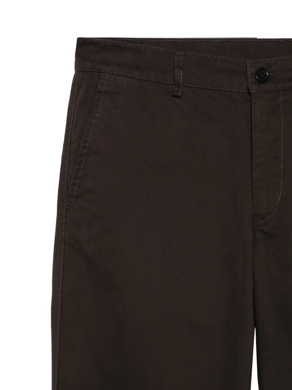 ASPESI Norman katoenen broek Bruin