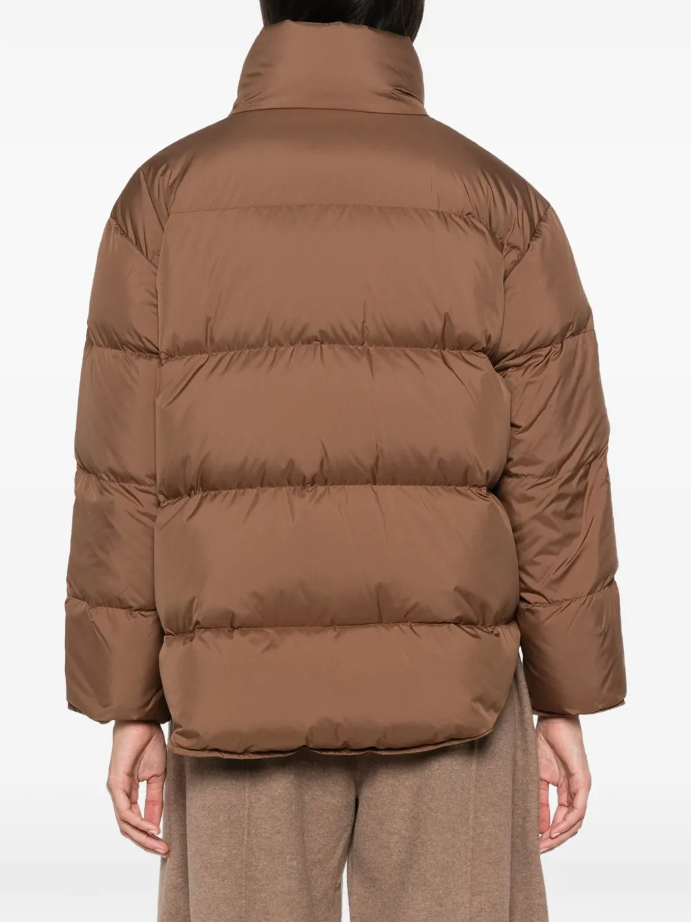 Max Mara Gewatteerd donsjack Bruin