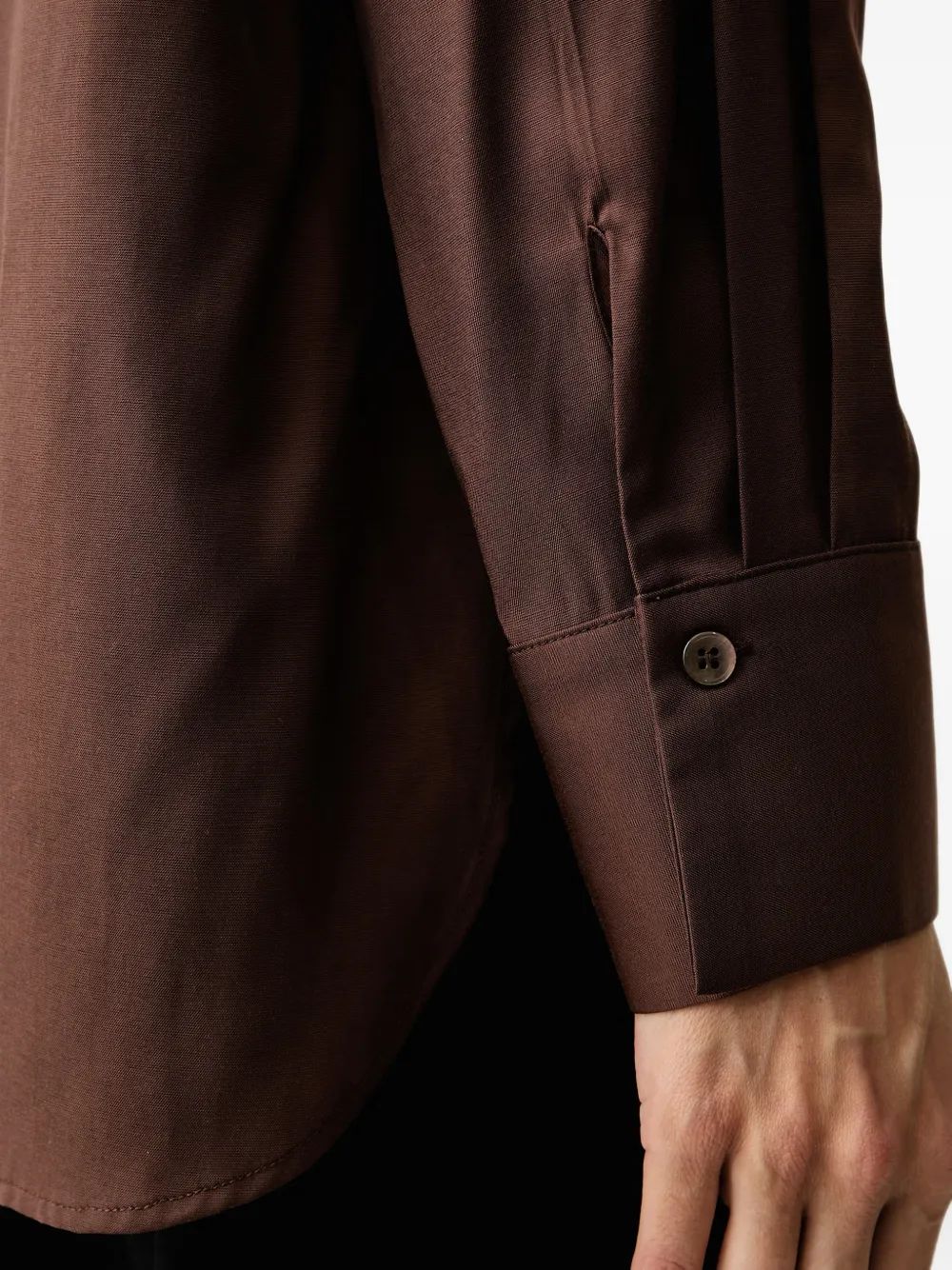 Eleh Blouse met strik Bruin