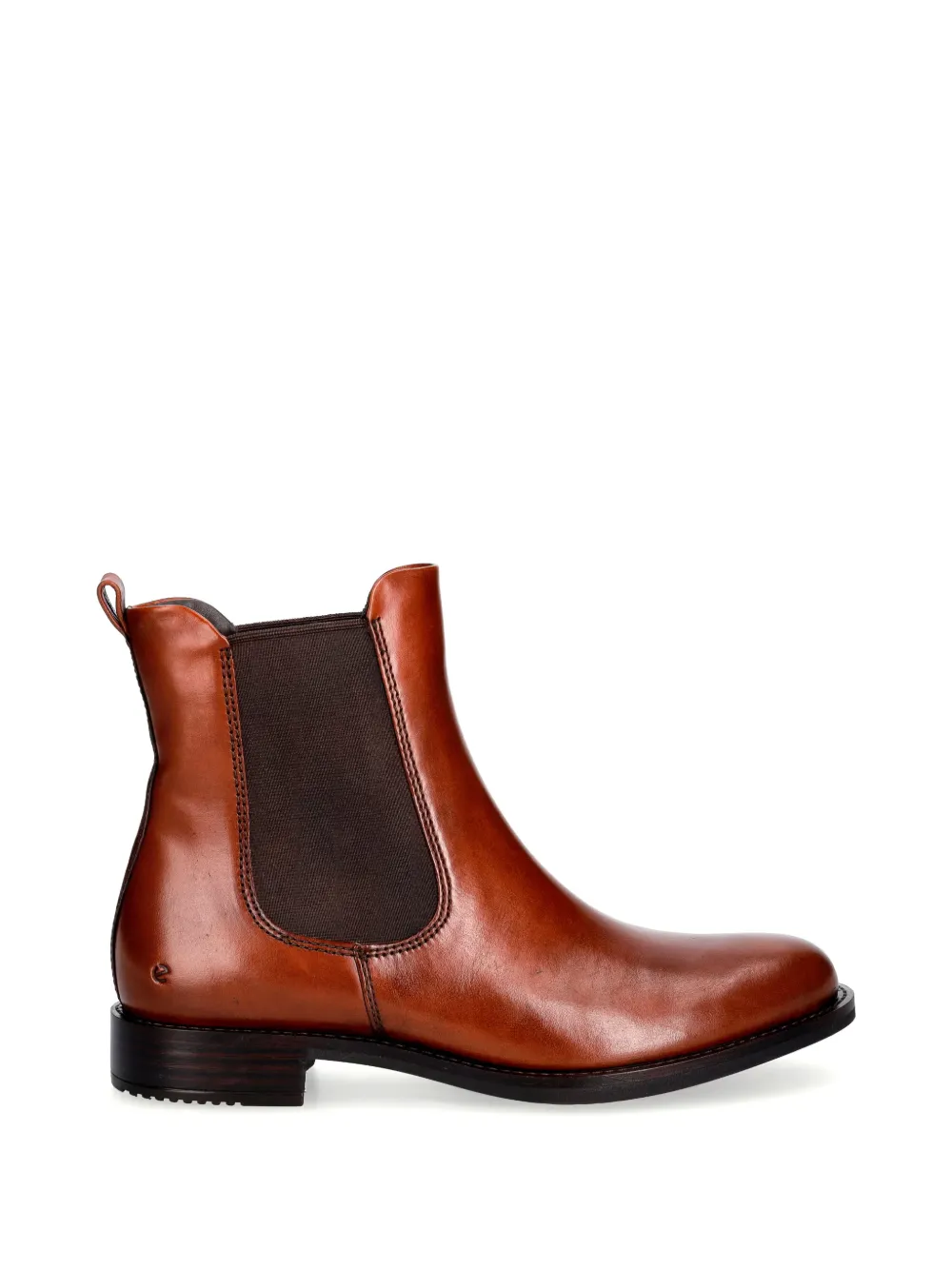 Ecco Sartorelle 25 Elasticated-panel Chelsea Boots In Brown