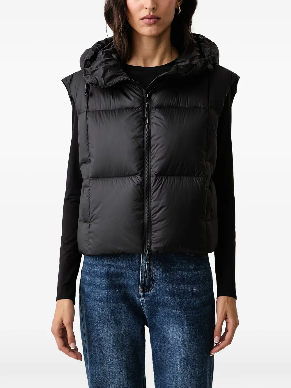 Mos Mosh Kiara Tally quilted hooded gilet