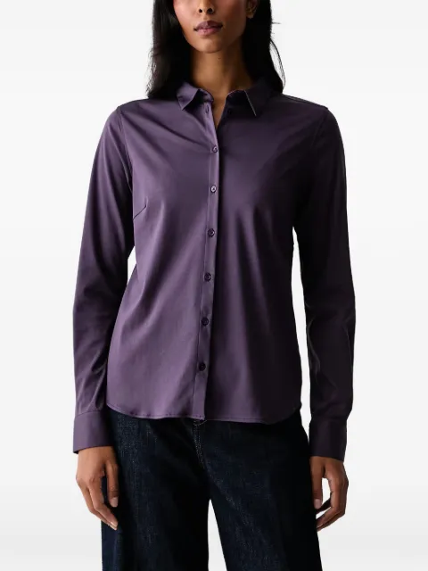 Mos Mosh Tina long-sleeve button-fastening shirt