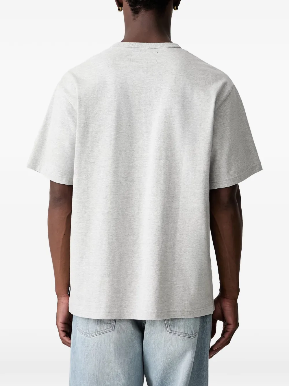 Neighborhood T-shirt met logopatch Grijs