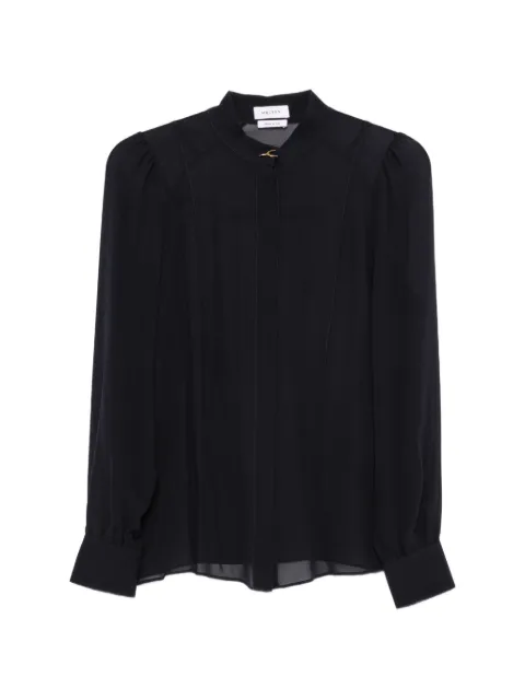 Alexander McQueen sheer-sleeve shirt