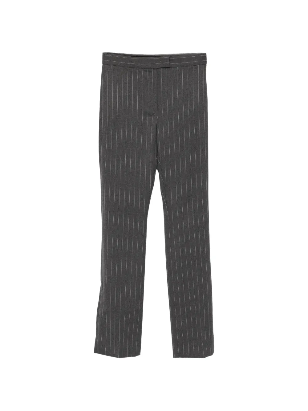 Sportmax pinstripe split-hem trousers