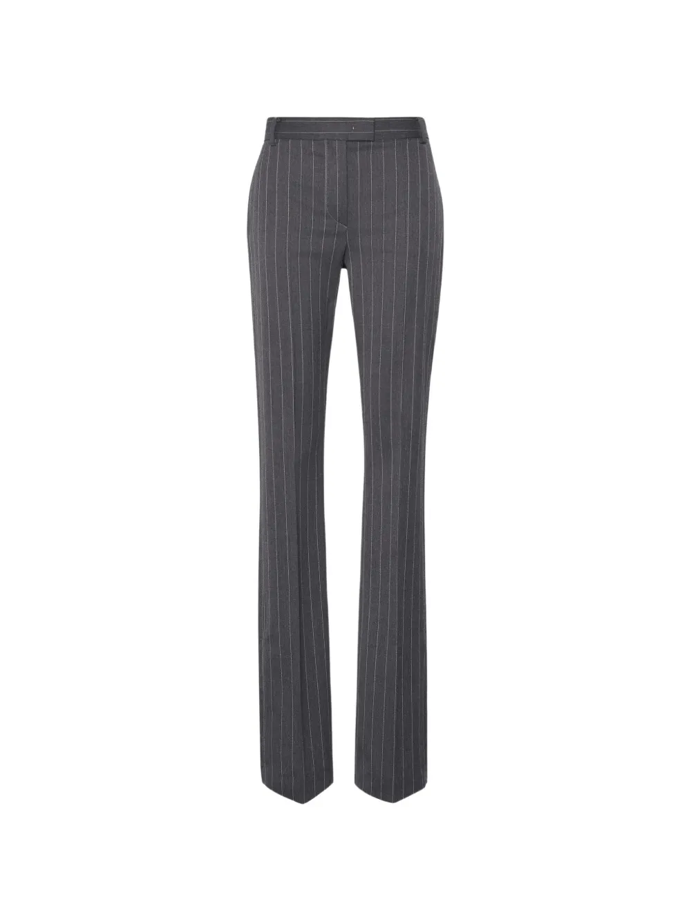Sportmax pinstripe split-hem trousers