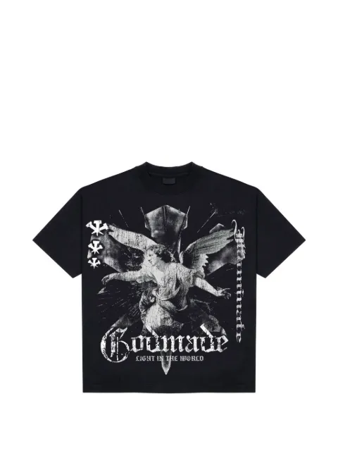 GODMADE Illuminated graphic-print t-shirt