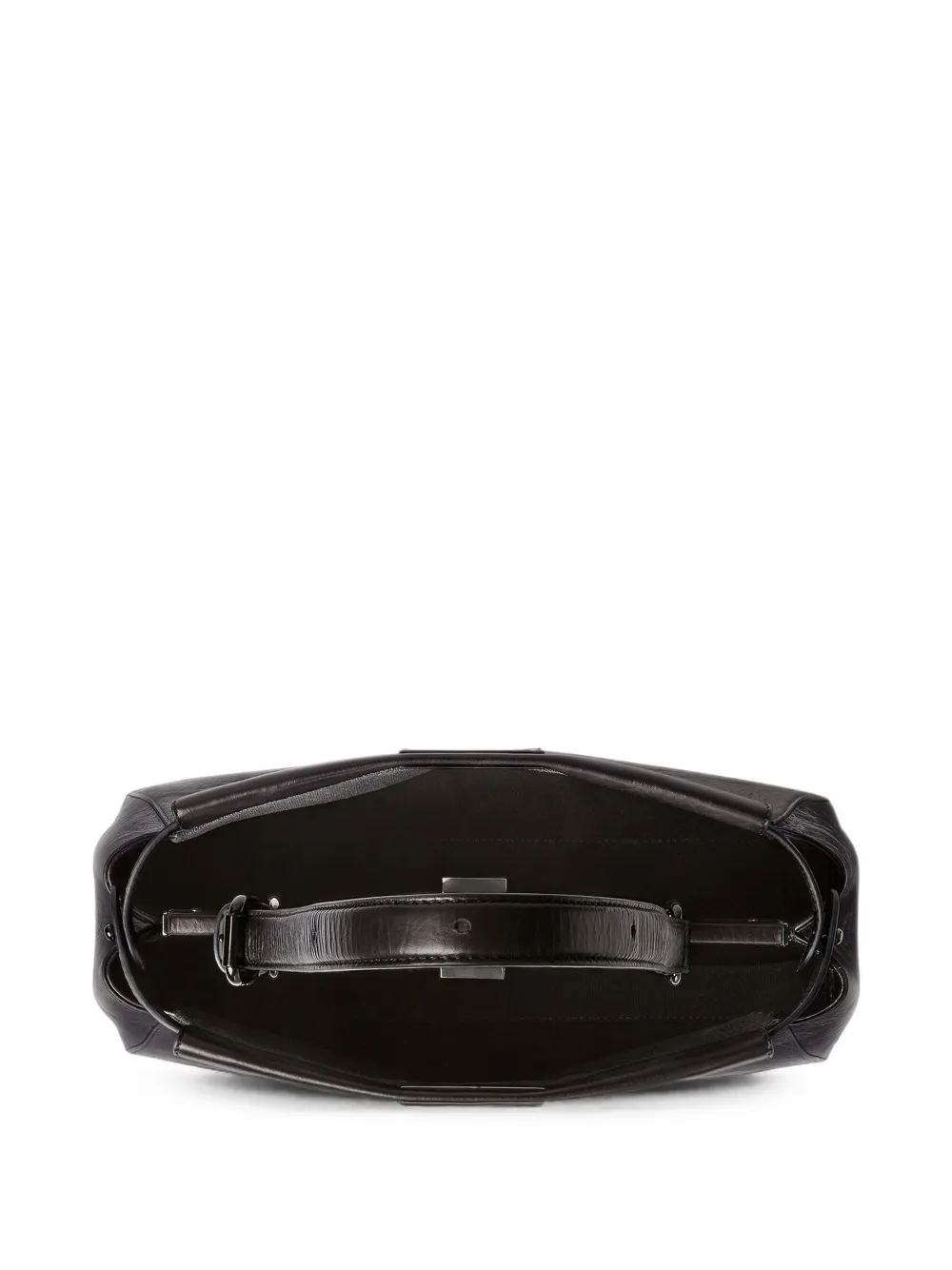 FENDI medium Peekaboo shoulder bag Zwart