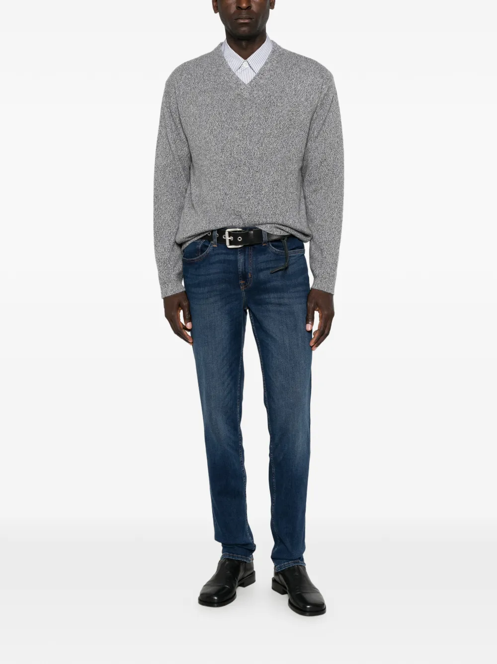 7 For All Mankind Straight jeans Blauw