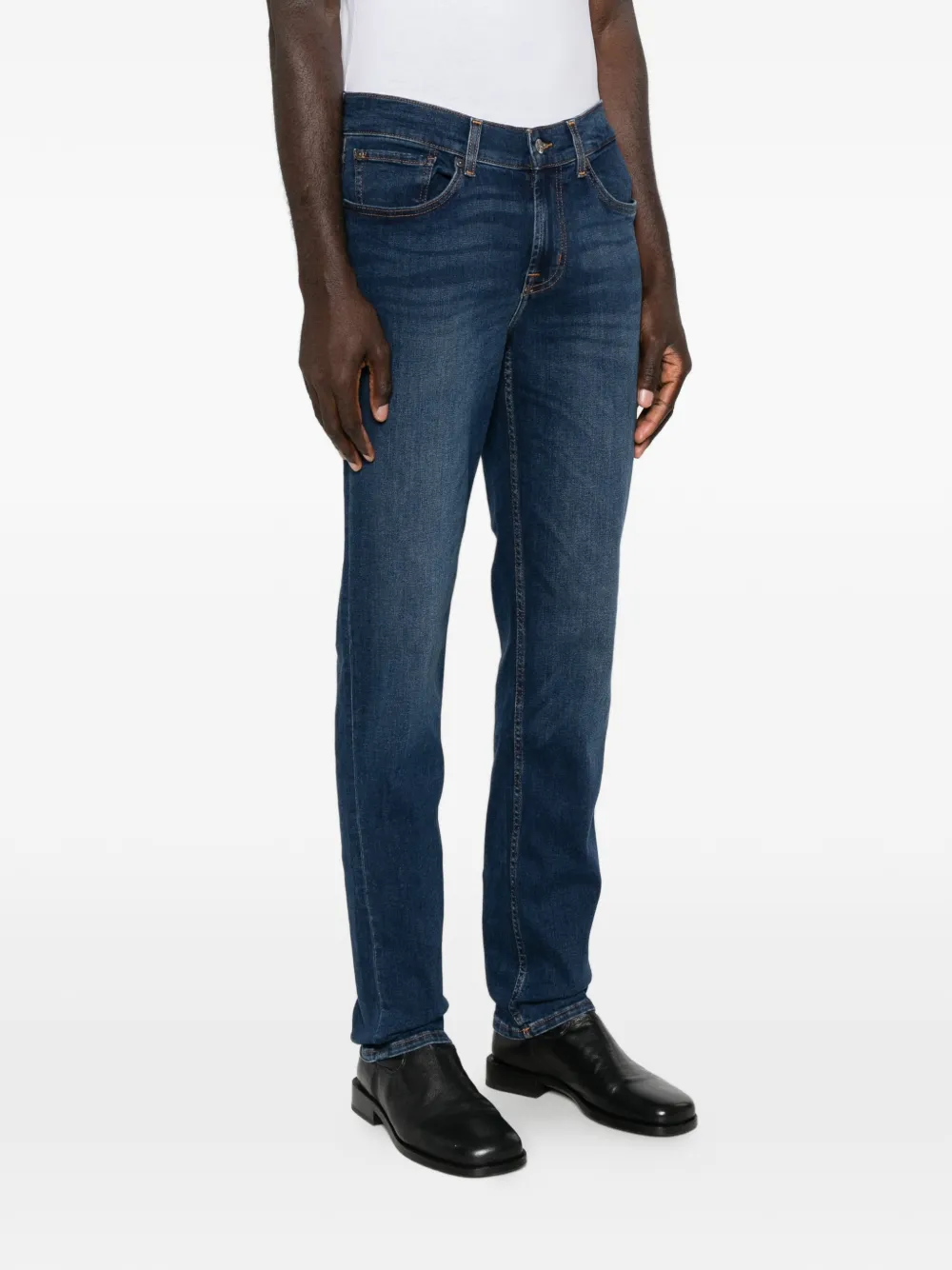 7 For All Mankind Straight jeans Blauw