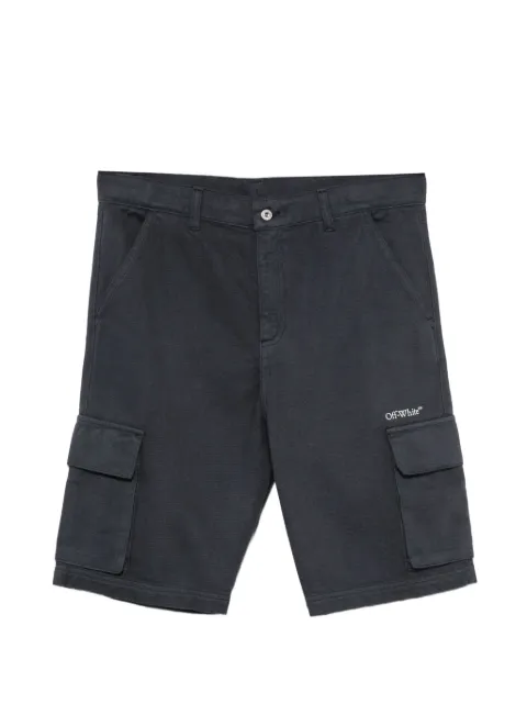 Off-White Kids short cargo à logo imprimé