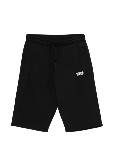 Off-White Kids logo-print drawstring shorts