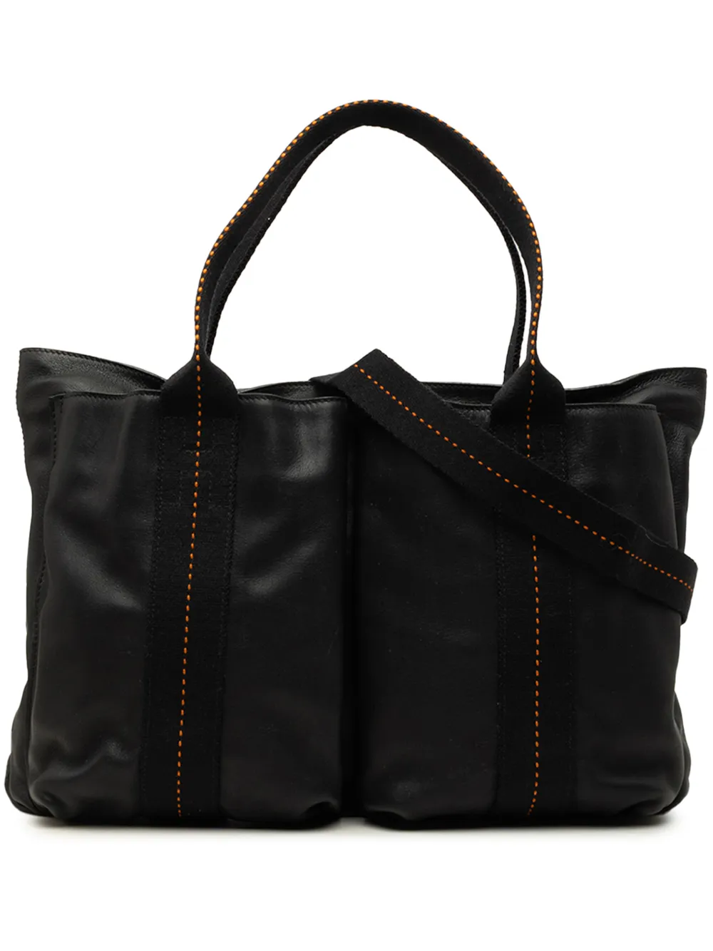 Hermès Pre-Owned 2000-2010 Derma Caravan Horizontal MM satchel - Black
