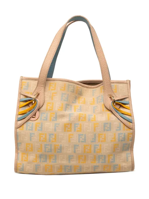 Fendi Pre-Owned 2000-2010 Small Multicolore Zucchino Canvas tote bag