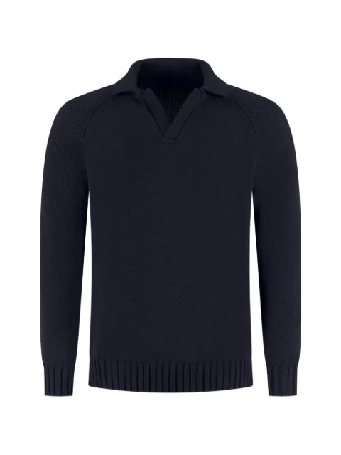 Zanone knitted raglan-sleeve sweater