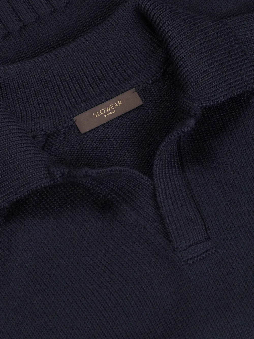 Zanone Gebreide trui met raglan mouwen Blauw