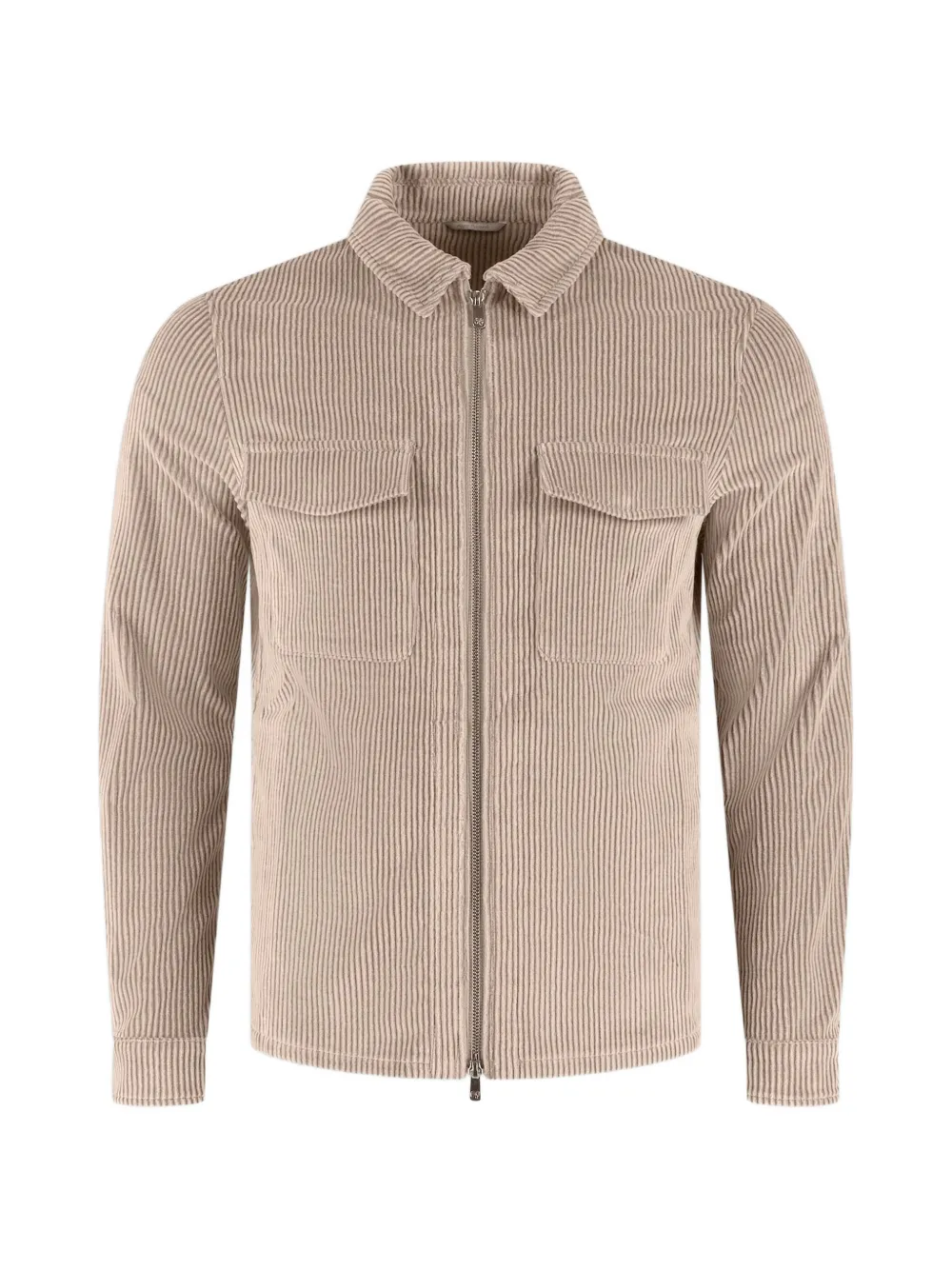 Marco Pescarolo corduroy zip-up jacket