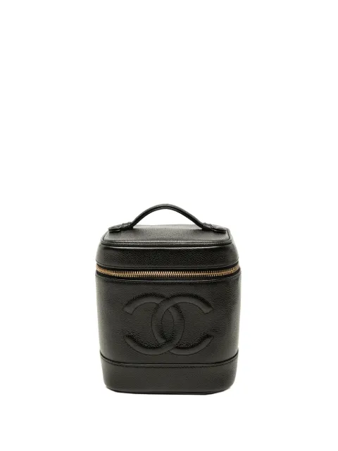 CHANEL Pre-Owned cosmetiquera CC Caviar Case 2002-2003