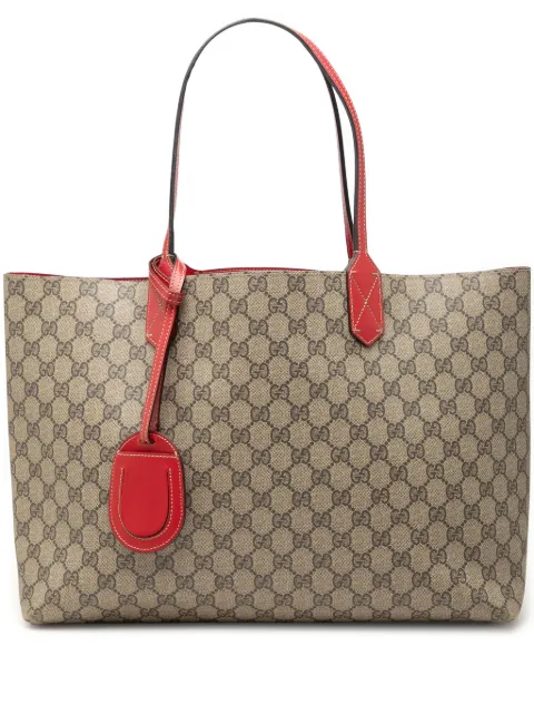 Gucci Pre-Owned 2000-2015 GG Supreme Reversible tote bag