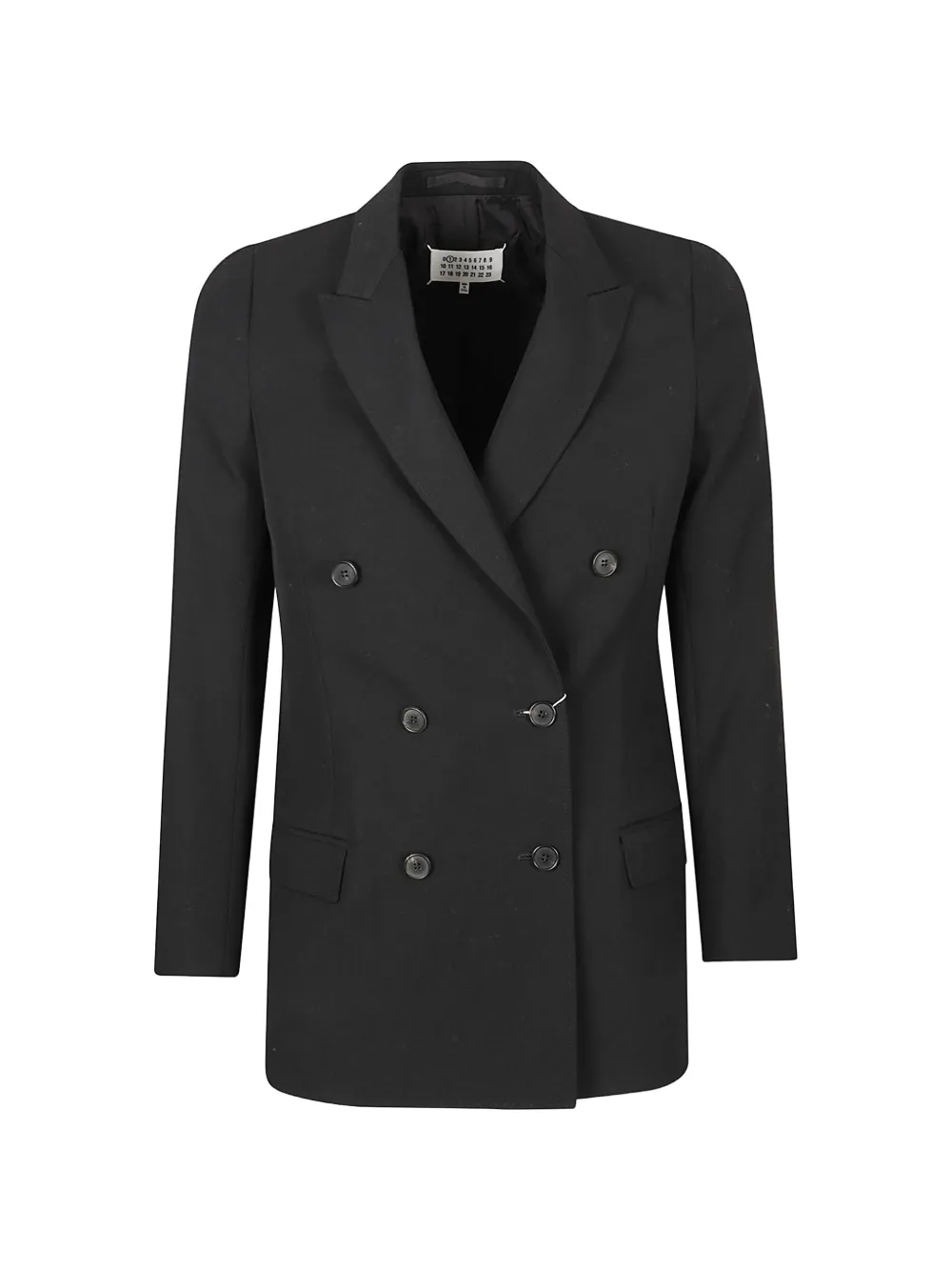 Maison Margiela double-breasted wool jacket | Black | Image 1