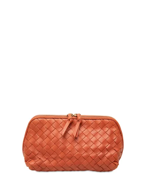 Bottega Veneta Pre-Owned 2012-2026 Nappa Intrecciato Cosmetic pouch