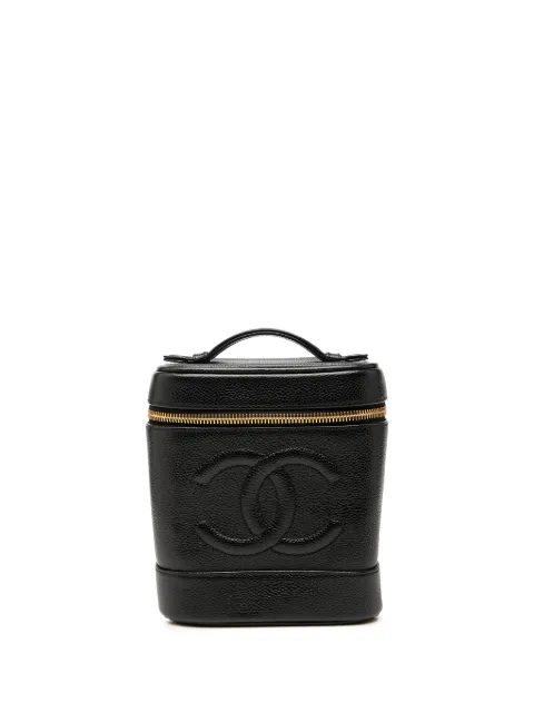 CHANEL Pre-Owned cosmetiquera CC Caviar Case 2002-2003