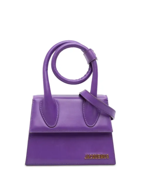 Jacquemus Pre-Owned bolsa satchel Le Chiquito Noeud de piel 2000-2026