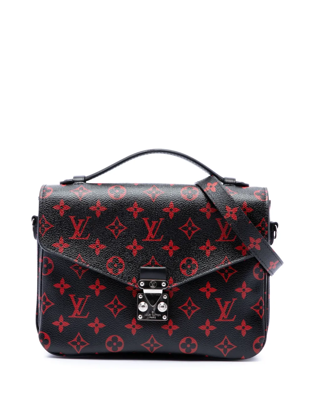 Louis Vuitton Pre-Owned 2016 Monogram Infrarouge Pochette Metis satchel - Nero