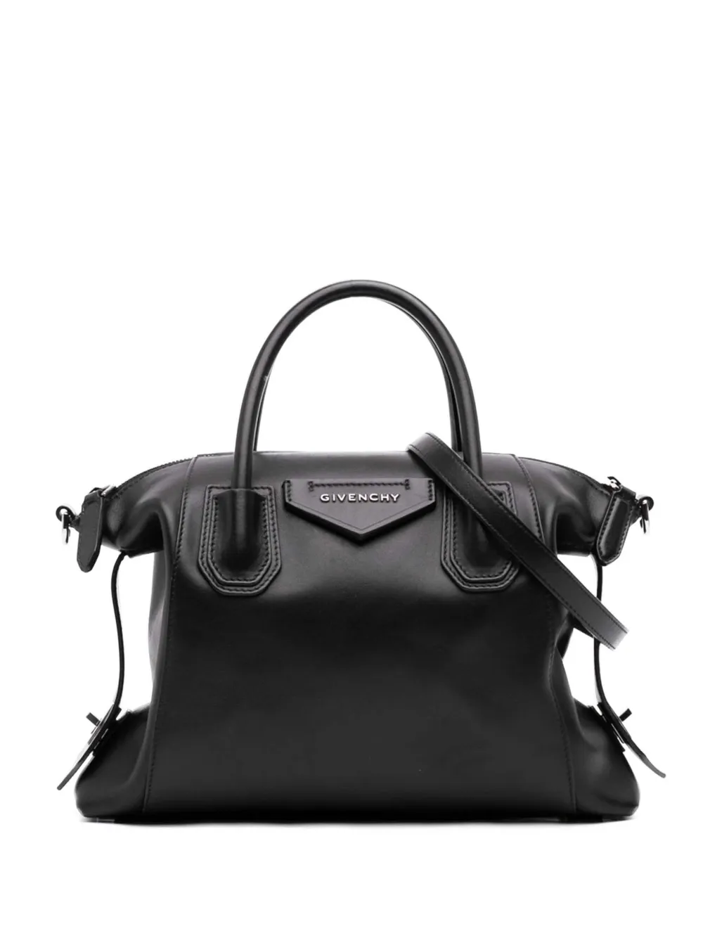 Givenchy Pre-Owned 2020 Medium Calfskin Antigona Soft Bag satchel - Nero