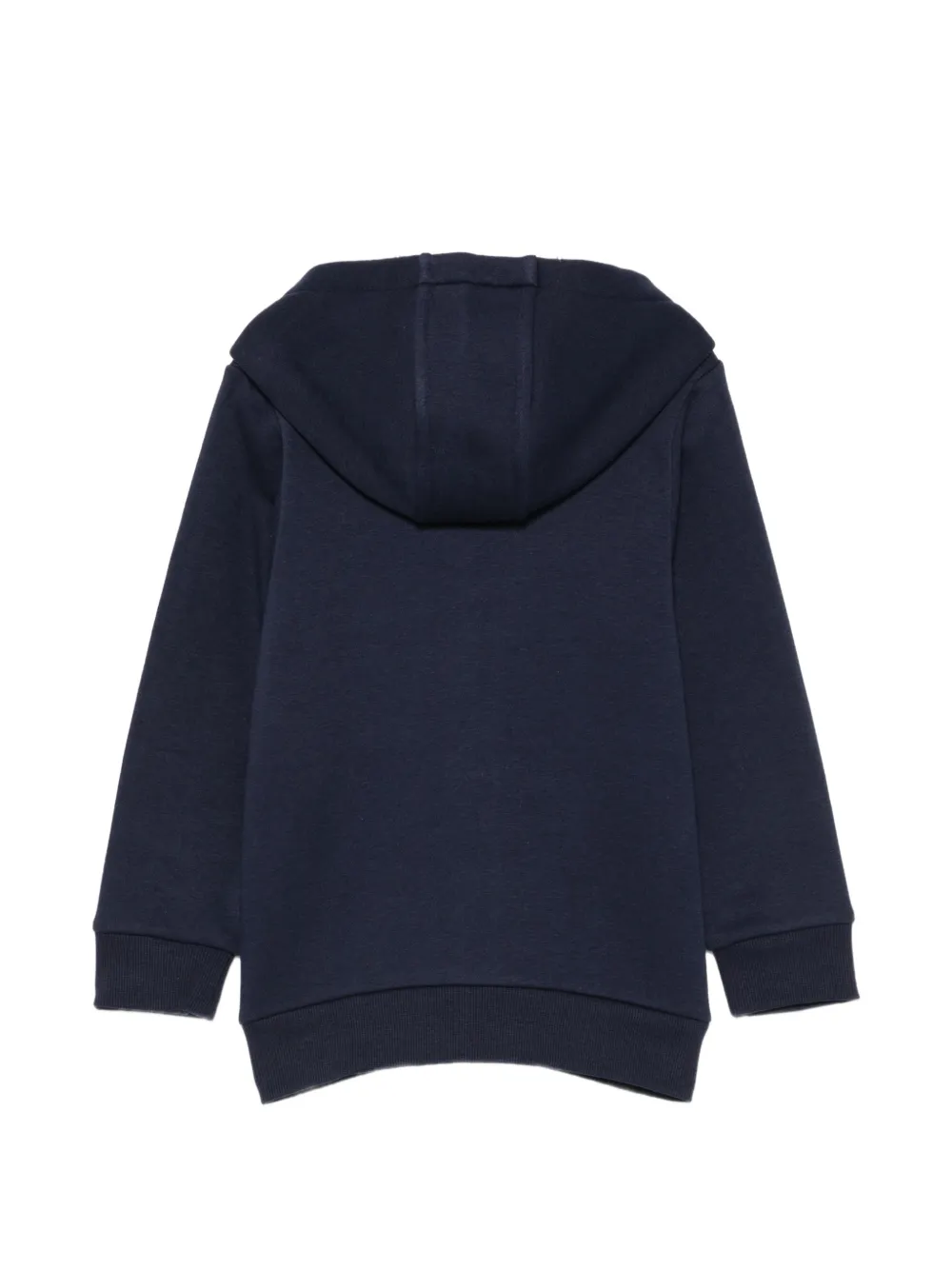 Timberland Kids Hoodie met logoprint en rits Blauw