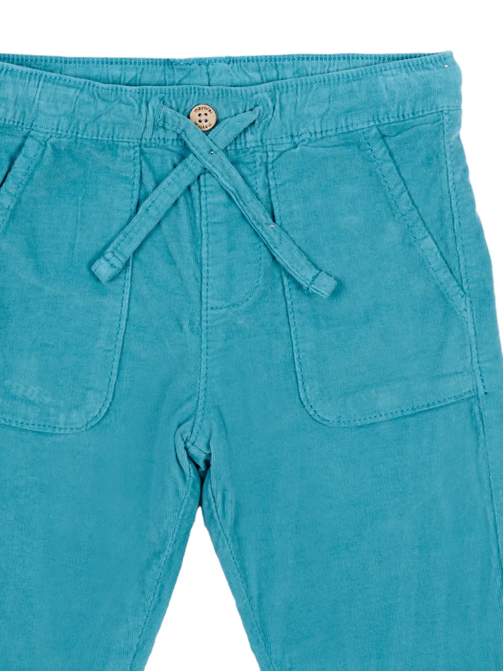 Mayoral Ribfluwelen broek Blauw