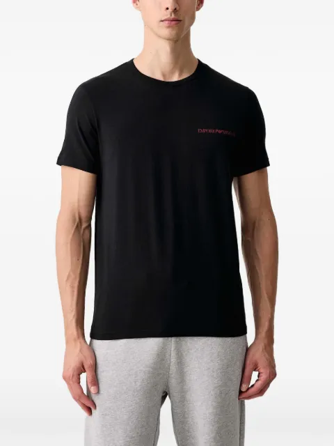 Emporio Armani logo-print T-shirts (set of two)