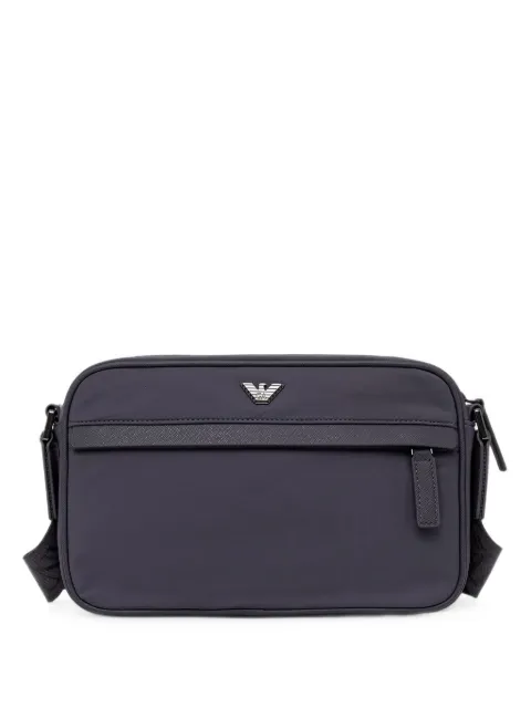 Emporio Armani logo-plaque messenger bag