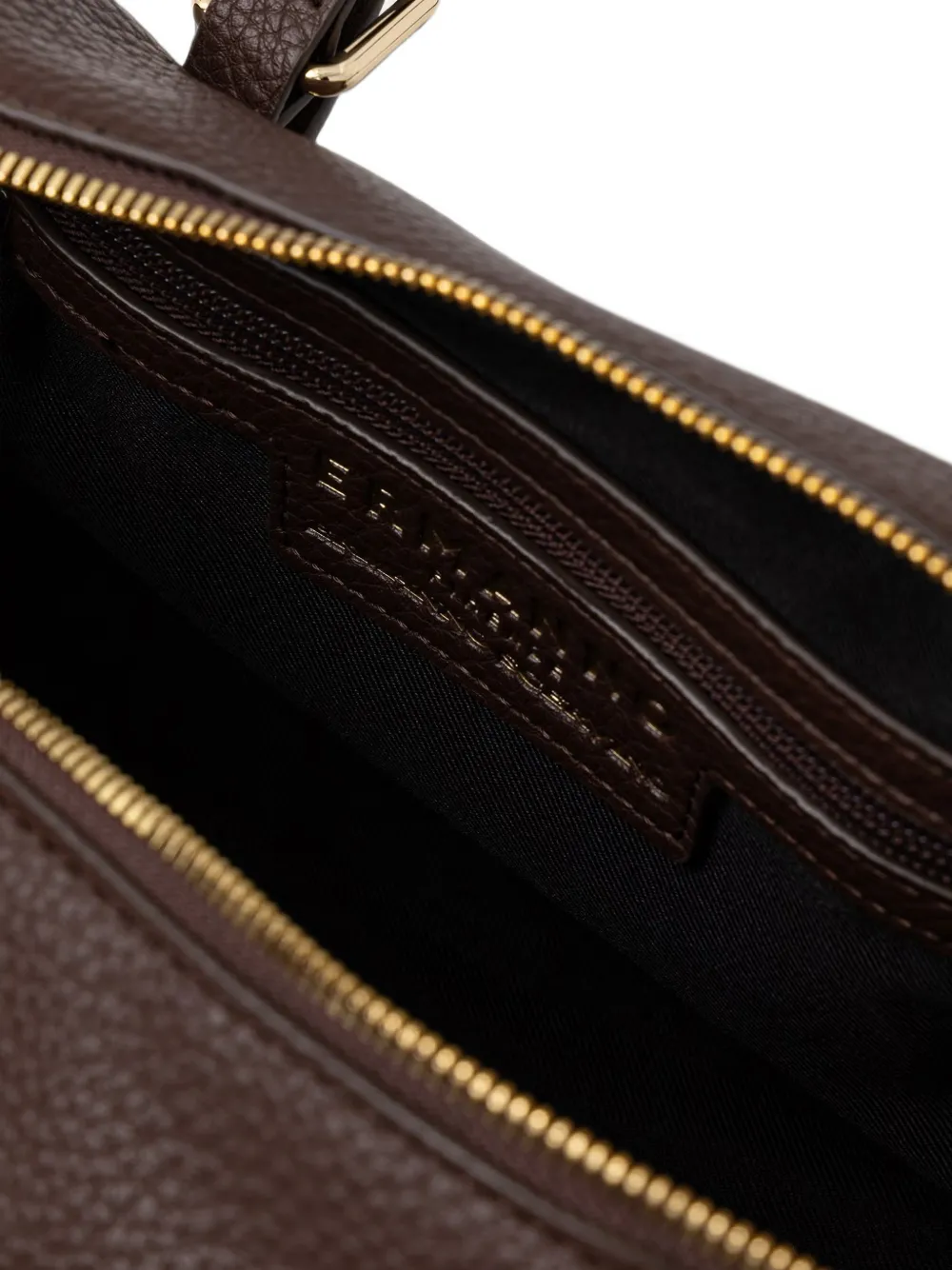 Ermanno Scervino Schoudertas met gevlochten afwerking Bruin