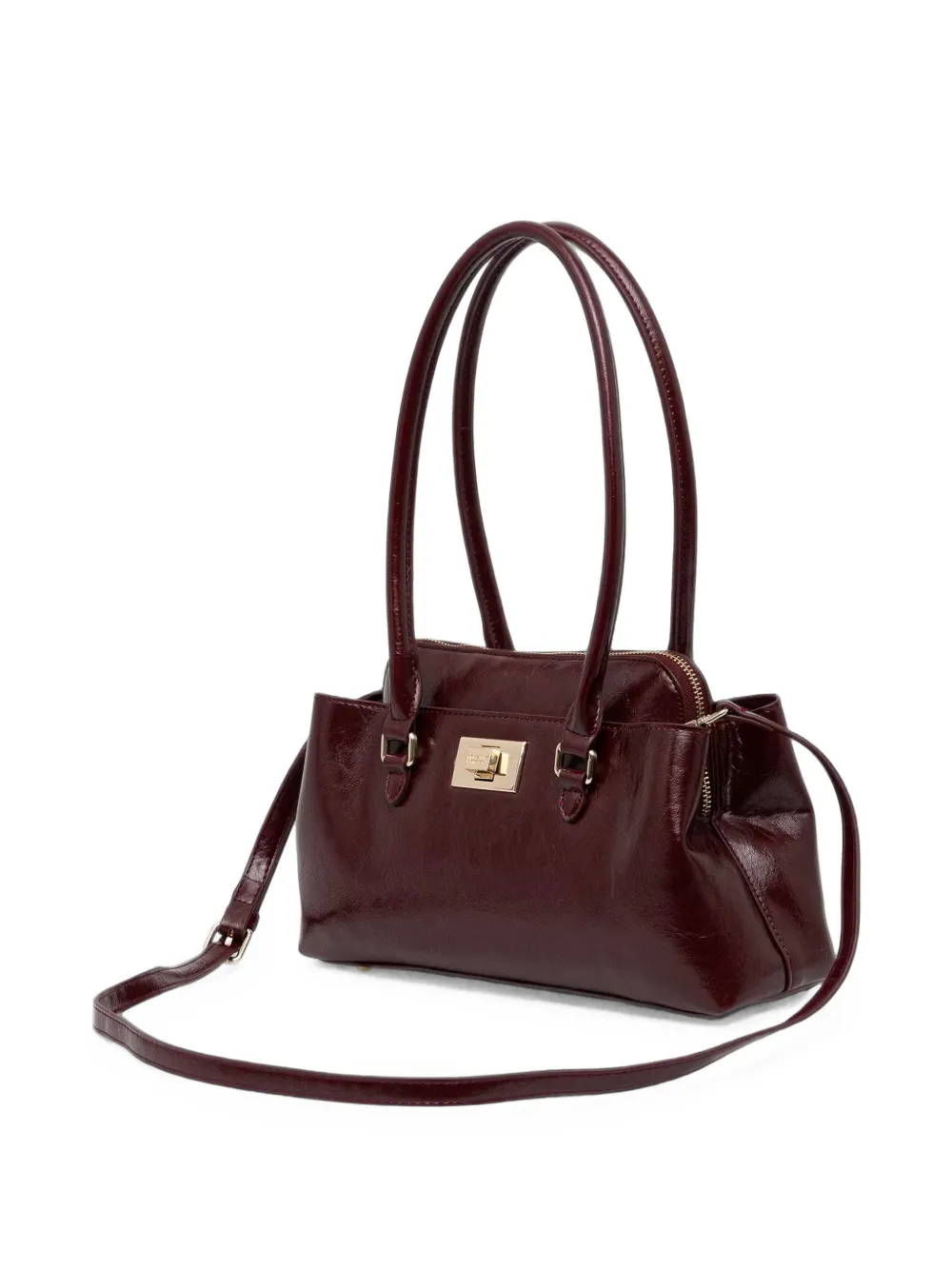 Ermanno Scervino Schoudertas met draaislot Rood
