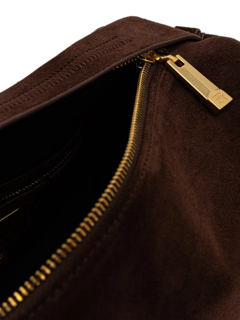 Ermanno Scervino suede tote bag Bruin