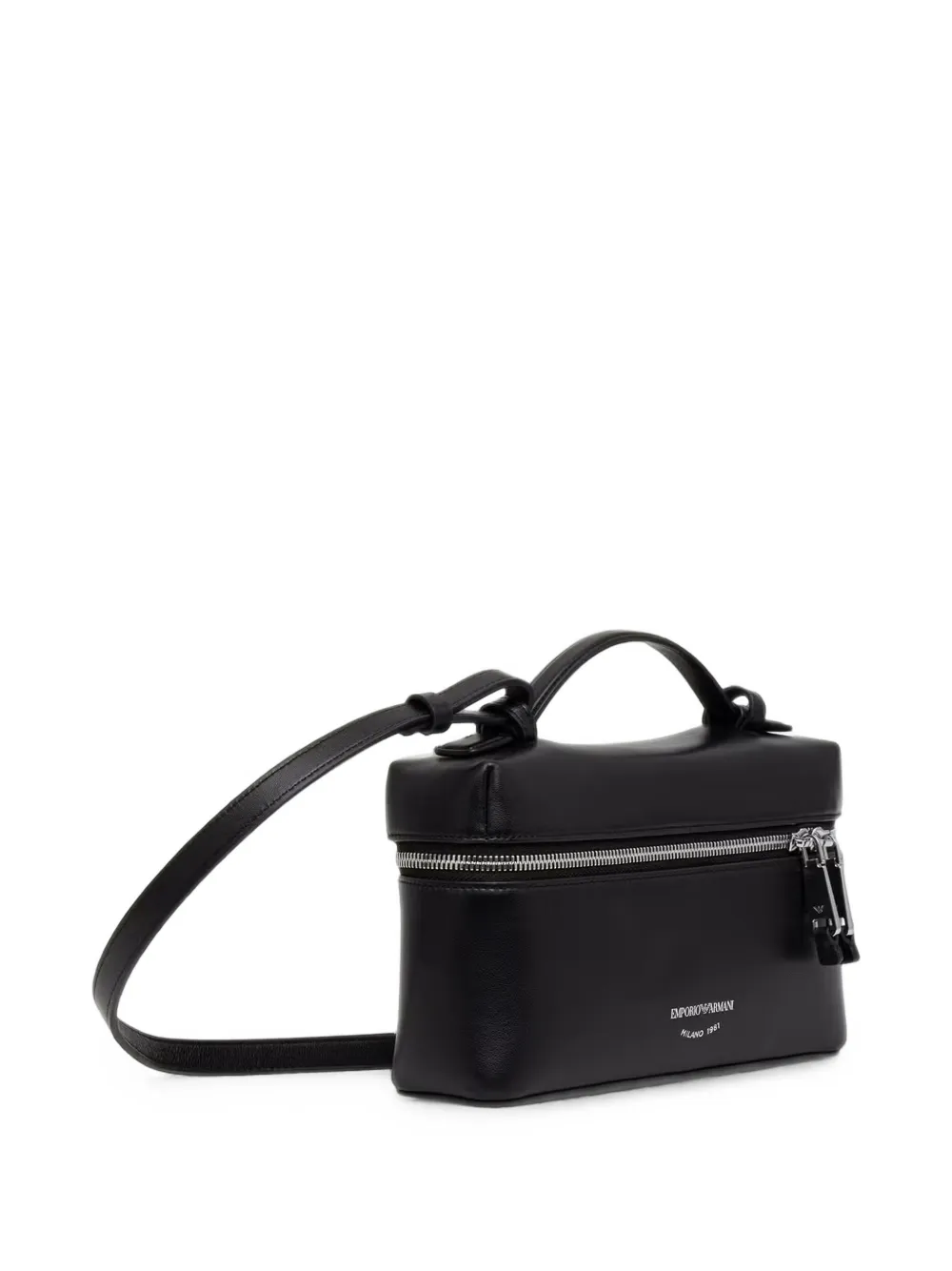 Emporio Armani Crossbodytas met logoprint Zwart