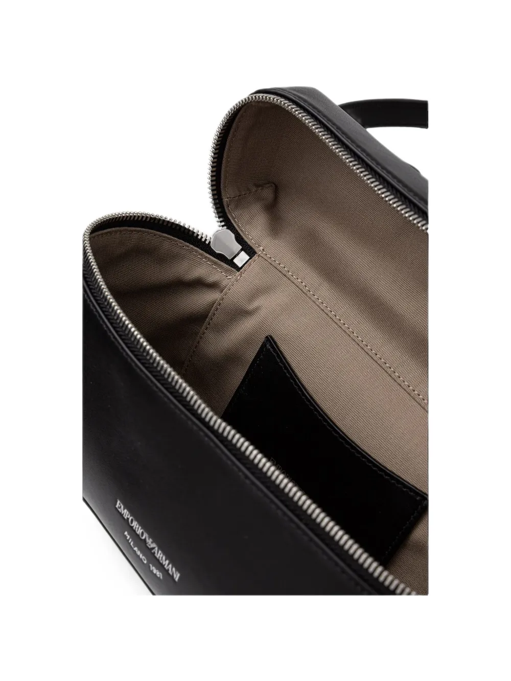 Emporio Armani Crossbodytas met logoprint Zwart