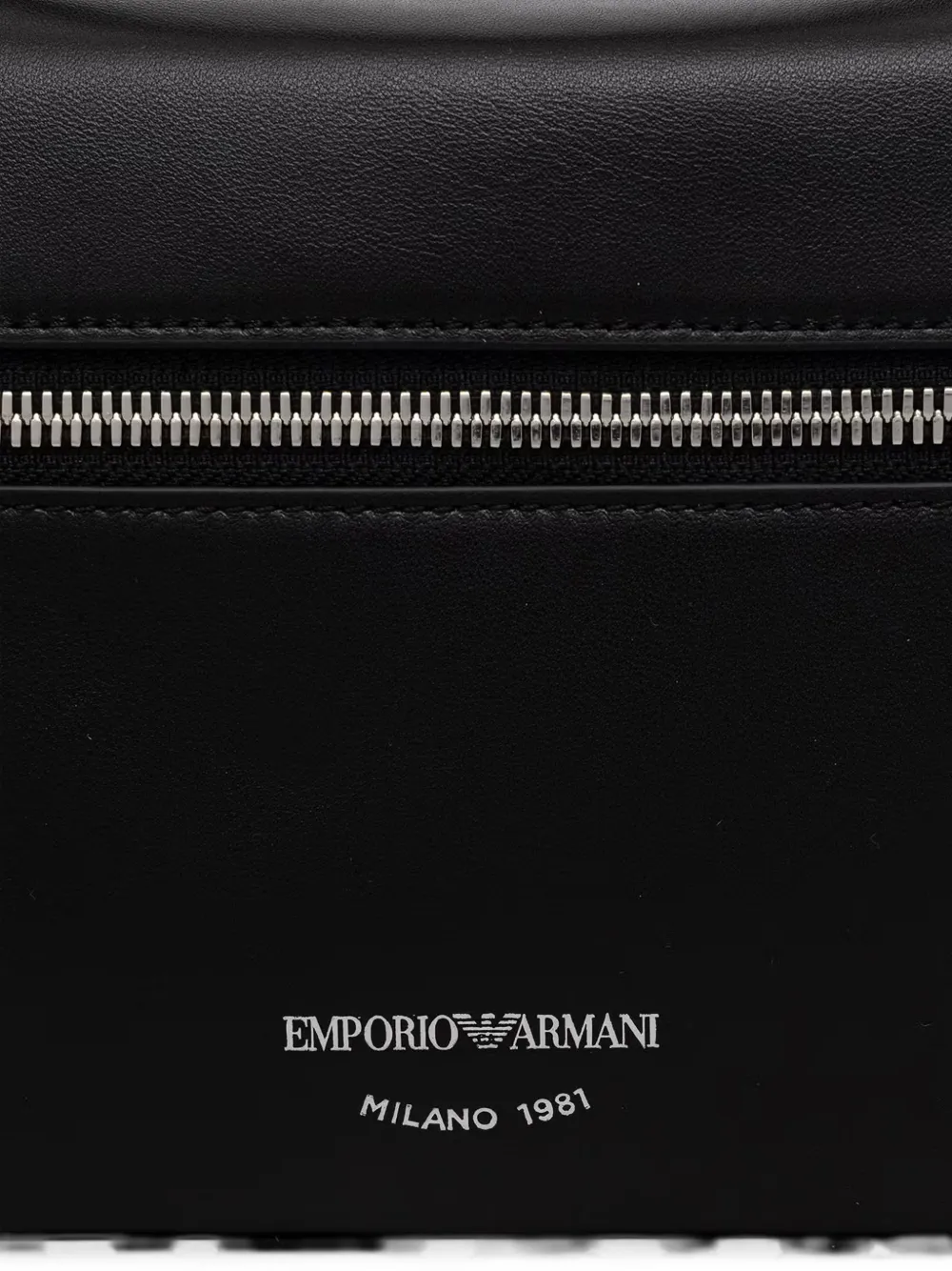 Emporio Armani Crossbodytas met logoprint Zwart