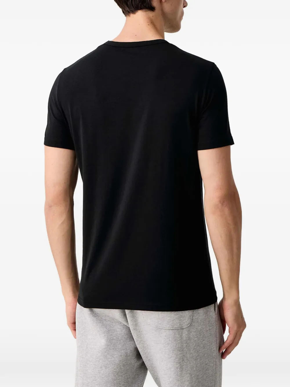 Emporio Armani Twee T-shirts met logoprint Rood