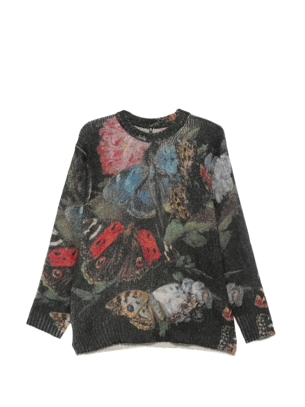 R13 butterfly-print sweater