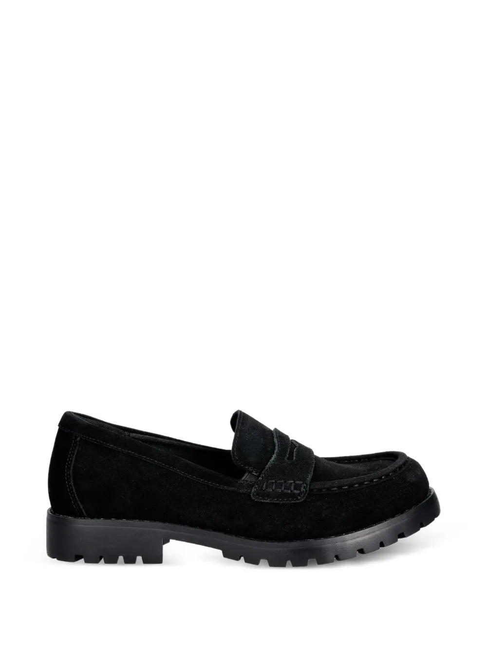Skechers Cypress - Chic Surge suede chunky-sole loafers - Nero
