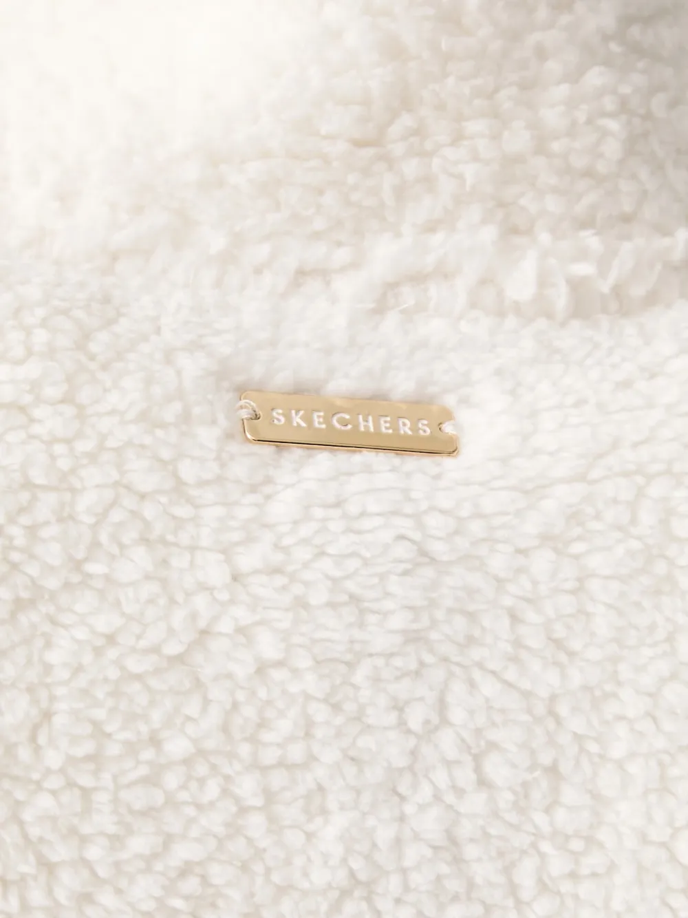 Skechers Skech-Sherpa jack met rits Wit